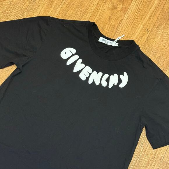 NWOT Givenchy Men’s Black Spine Skeleton Graphic Crewneck T-Shirt Size Medium - Picture 2 of 9